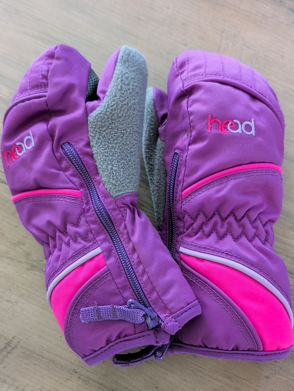 Girls XXS Head Mittens, Waterproof